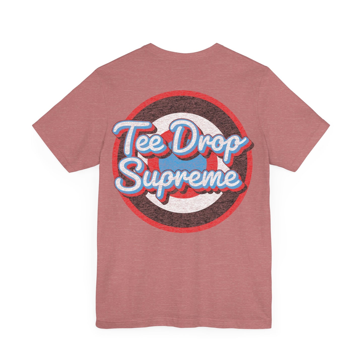 Tee Drop Supreme Tee Shirt Heather Mauve