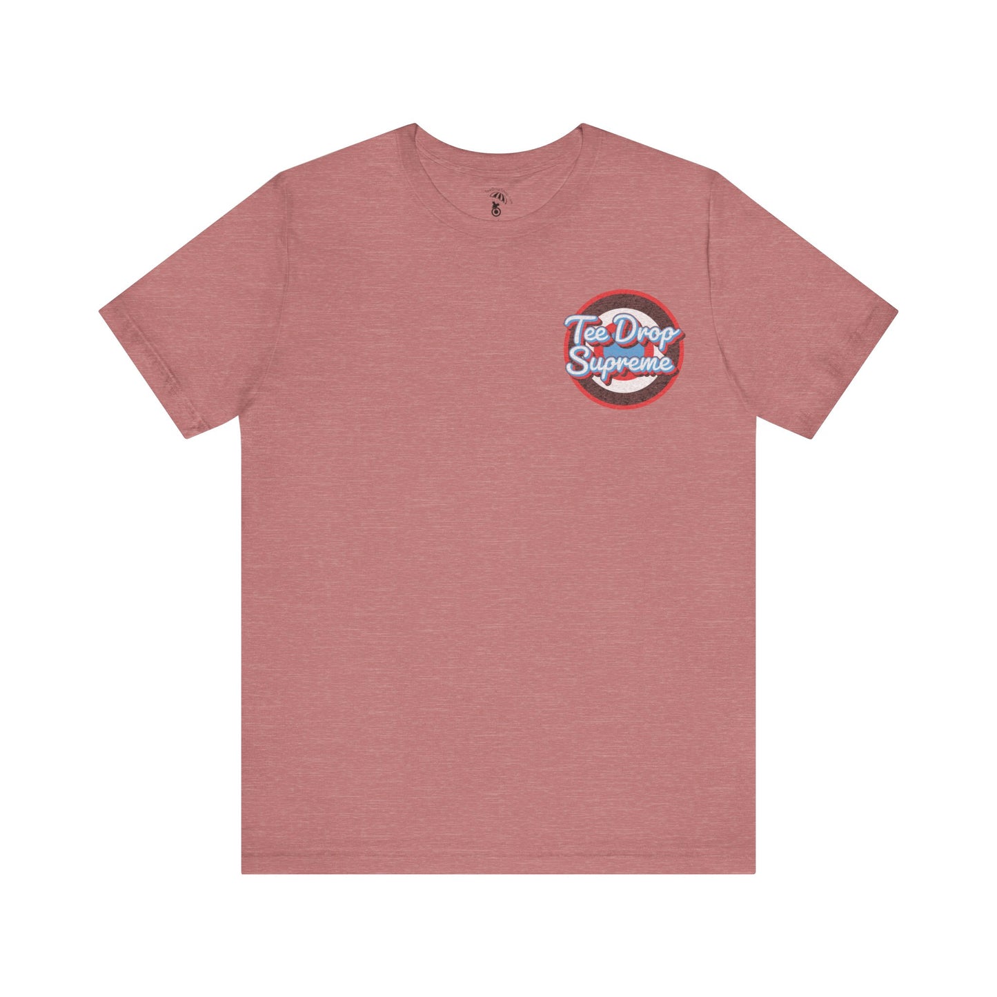 Tee Drop Supreme Tee Shirt Heather Mauve